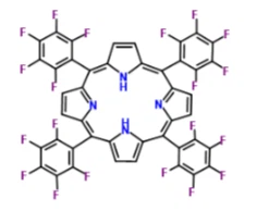 5,10,15,20-tetrakis(pentafluorfenil)porfirinas; CAS Nr.: 25440-14-6